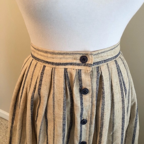 Canvas Midi Skirt - Picture 3 of 3